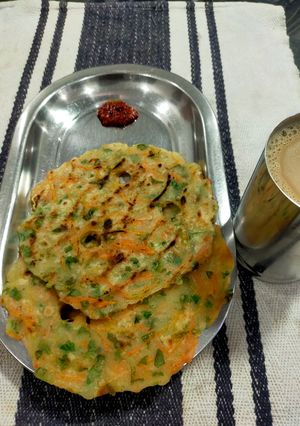 A picture of Akki Roti.