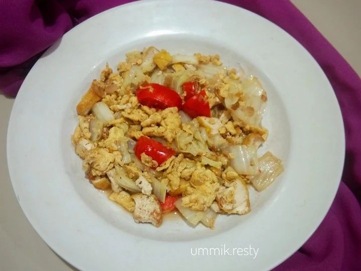 Langkah Gampang Membuat Resep Tumis Sawi Putih, Telur dan Tahu yang Menggugah Selera Anti Ribet, Mantap