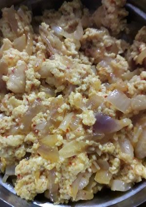 A picture of Paneer bhurji.