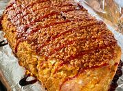 A picture of turkey mince meatloaf