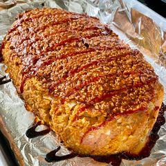A picture of Healthy Meatloaf.