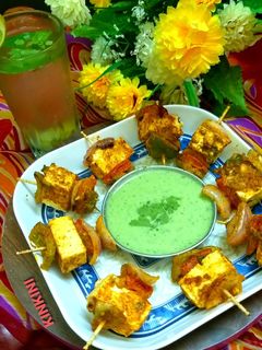 পনির টিক্কা (paneer tikka recipe in bengali) রেসিপির প্রধান ছবি