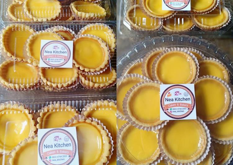 Cara Gampang Membuat Pie Susu / Kue Lontar Mini Anti Gagal