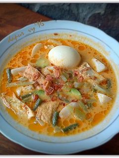 Foto resep Ketupat Sayur Labu siam mantab👍