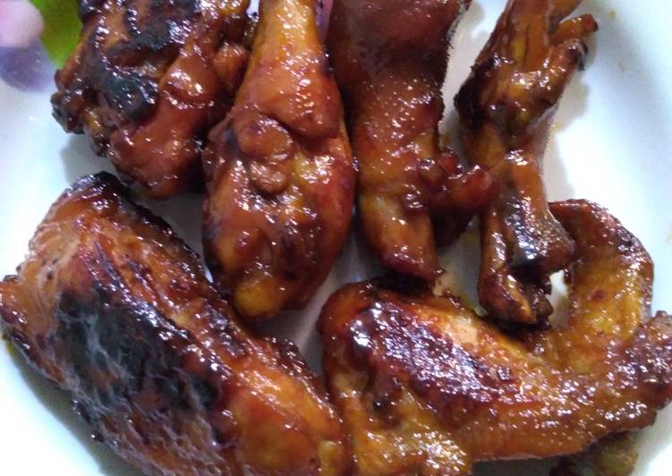8 Resep: Ayam Bakar Madu Teflon Bahan Cemplang Cemplung Anti Gagal!