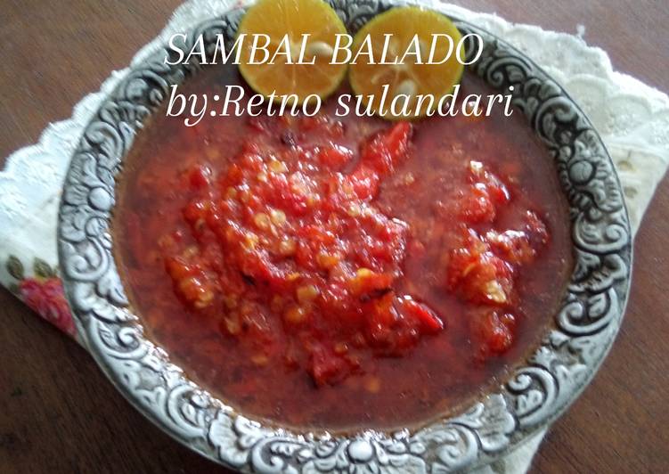 Resep #13 SAMBAL BALADO (cabe giling) Anti Gagal