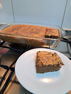 Una foto de Brownie tradicional