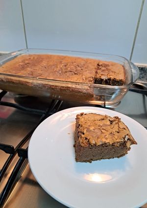 Una foto de Brownie tradicional