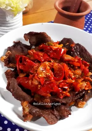 Foto resep Dendeng Balado Ala Rm Padang