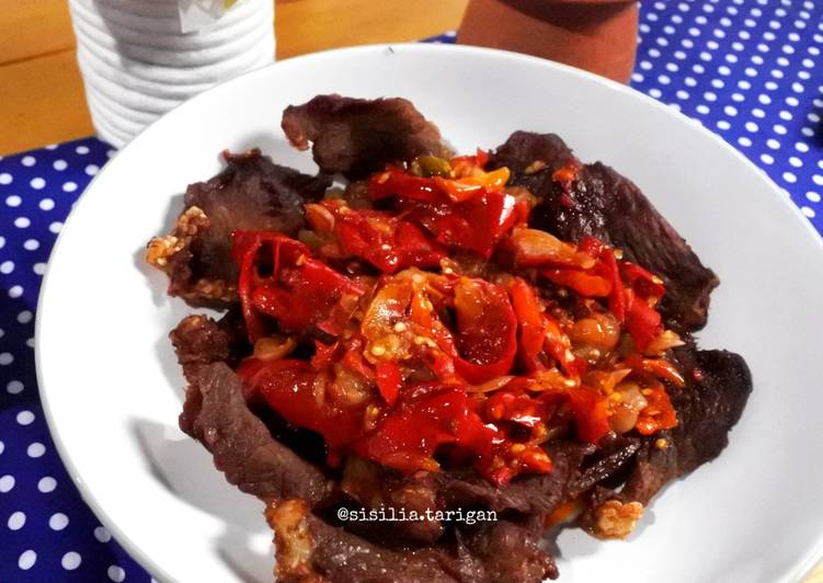 Anti Ribet, Memasak Dendeng Balado Ala Rm Padang Yang Mudah