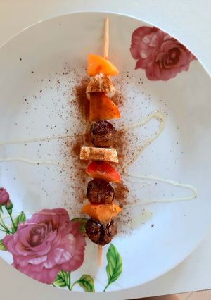 Φωτογραφία της συνταγής Fruit souvlaki no 2