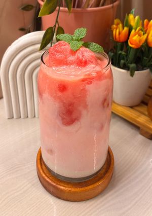 Foto resep 411. Merah putih refresher