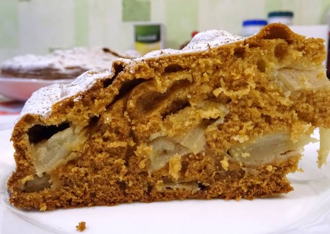 Пирог Медовый С Яблоками Рецепт С Фото Пирог Медовый С Яблоками Рецепт С Фото