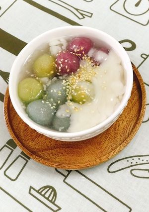Hình của món Chè khoai mì.