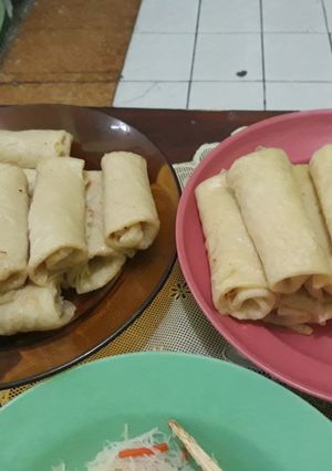 Foto resep Risol kampung,resep kulit dan isinya#takaran sendok