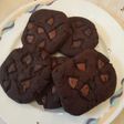 Cookies με διπλή σοκολάτα
