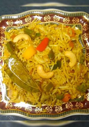 A picture of Fried Veg Biryani.