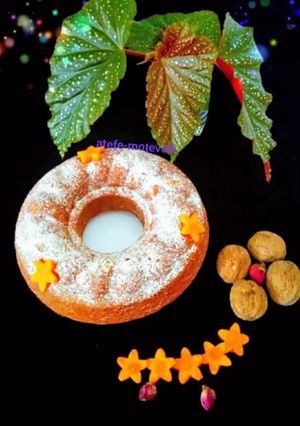 عکسی از دستور کیک هویج و گردو
