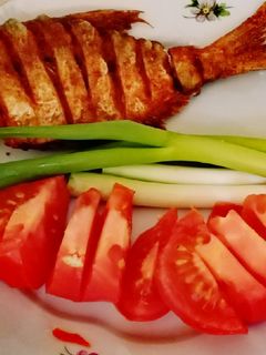 Kárász sütve recept fotója