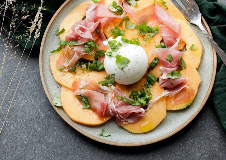 Recipe: Perfect Carpaccio de melon