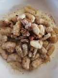 Gnocchi di semola con taleggio e salsiccia 🌷