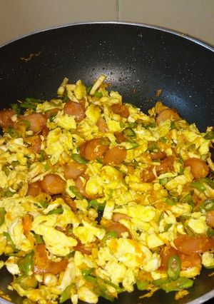 Foto resep Orak Arik sayur,telor,sosis