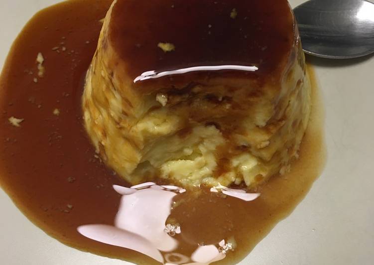 Flan de queso