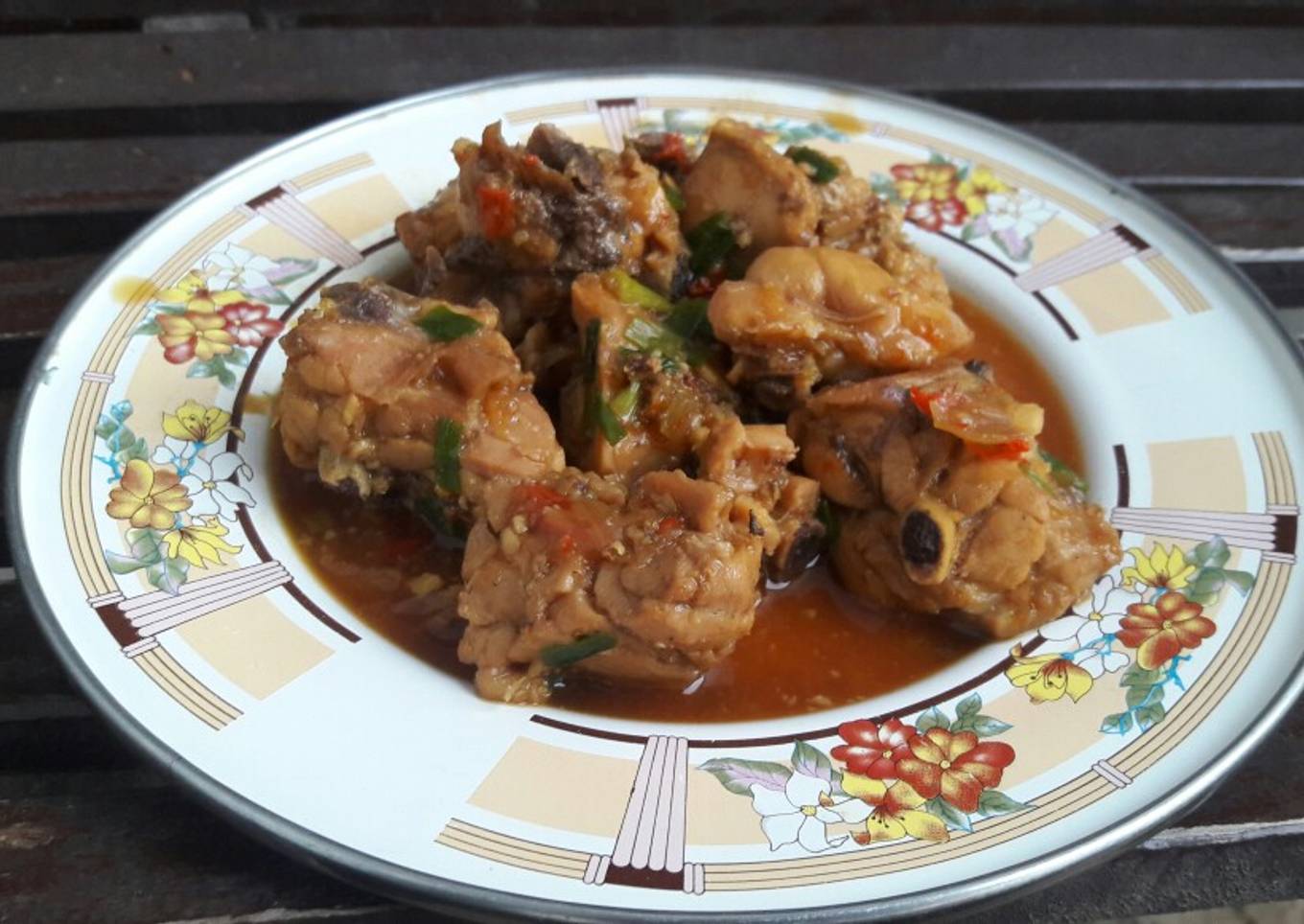 Rica rica ayam simple