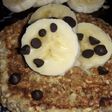 بان كيك الشوفان والموز