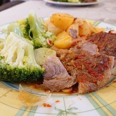 Roast Lamb with Potatoes A picture of Roast Lamb with Potatoes.