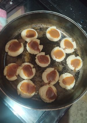 Una foto de Ojitos de dulce de leche