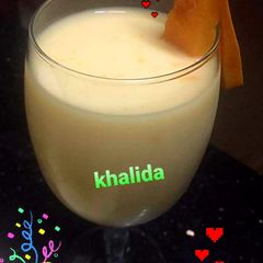 A picture of Mango shake.