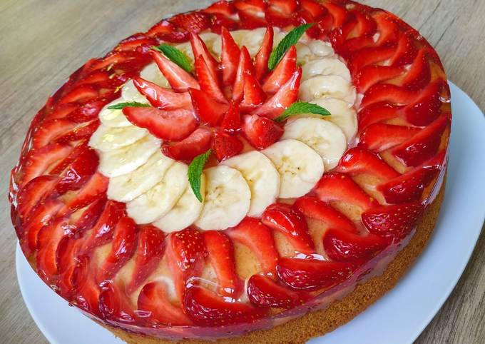 Творожный пирог с ягодным желе, пошаговый рецепт на ккал, фото, ингредиенты - ღ Юляღ