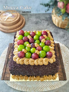 Foto resep Mocca cake with mocca italian buttercream