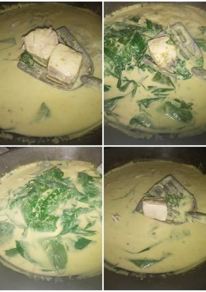 Foto resep Gulai ikan plus daun ubi