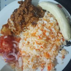 A picture of Beef Biriani.