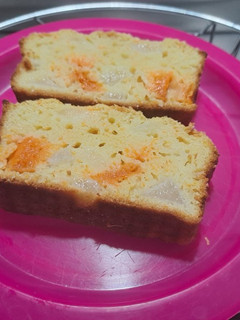 Una foto de Budín de peras y calabaza sin manteca