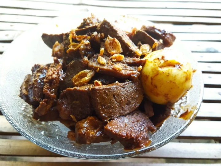 Cara Gampang Membuat Resep Rendang Daging, Hati, dan Balungan Sapi yang Lezat Sekali Anti Ribet, Bikin Ngiler