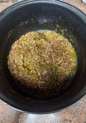 Una foto de Receta judías verdes con bacon