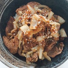 A picture of Beef Yakiniku.
