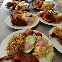 A picture of Garnished Rice.