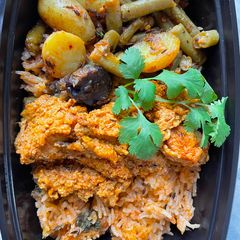 Jollof Rice - Spicy Nigerian Rice A picture of Jollof Rice - Spicy Nigerian Rice.