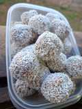 Trufas veganas y proteicas
