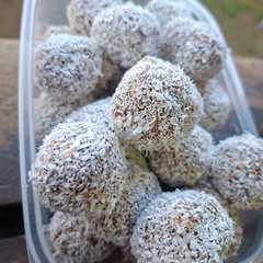 รูปของ Trufas veganas y proteicas