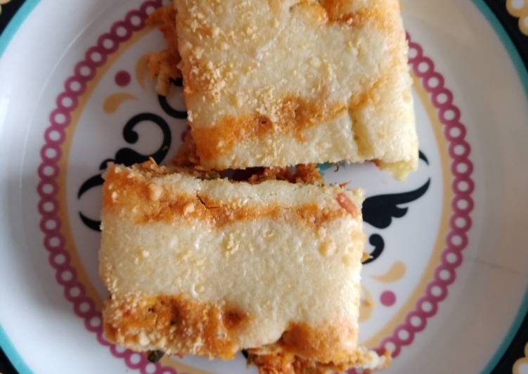 Torta de frango sem glúten de liquidificador