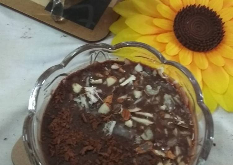 Steps to Make Speedy Chocolate Custard