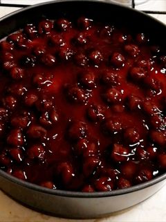صورة لوصفة تشيز كيك الكرز