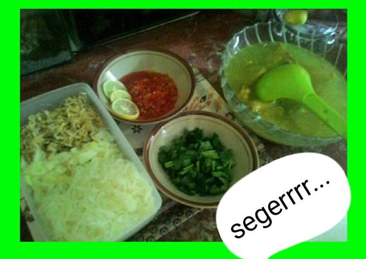 Resep Soto seger 💖 oleh fithriyyah - Cookpad