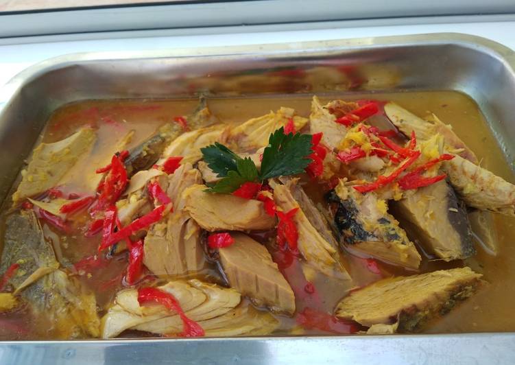 Resep Ikan Pindang Kuah Kuning(Tongkol), Bikin Ngiler