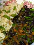 Cazuela de porotos negros